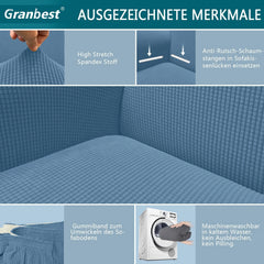 GRANBEST elastična prevleka za trosed - 185–235 cm