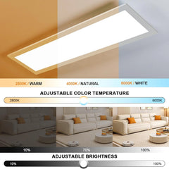 OTREN LED 58×20cm stropni panel z daljincem