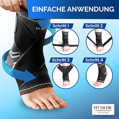 FIT MEDIC XL nastavljiva opornica za gleženj