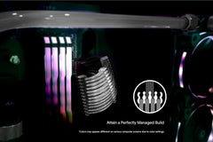 LINKUP 30 cm PSU Razširitveni Kabel - Komplet z vodili