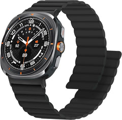 ANLINSER Magnetni Silikonski Pašček za Galaxy Watch Ultra 47 mm