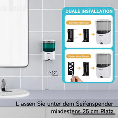 AIKE 650 ml avtomatski stenski dozirnik mila