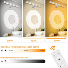 KARRONG LED svetilka za kopalniško ogledalo z daljinskim upravljalnikom