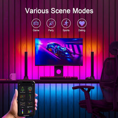 USTELLAR LED RGB osvetlitev za TV in gaming – 42 cm