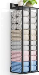 WEGXY stenski organizator za brisače - 30 x 22,5 x 87 cm