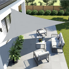 LOVE STORY vodoodporno trikotno senčno jadro – 4 × 4 × 4 m