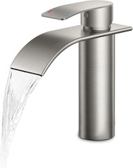 FORIOUS Kopalniška Armatura Z Vodopadnim Izlivom - brušen videz, 110 mm