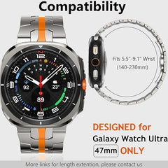 FULLIFE 47mm Titanium zapestnica za Samsung Galaxy Watch Ultra