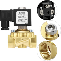 QWORK Elektromagnetni ventil