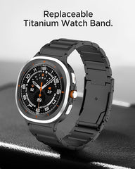 MIIMALL Titanov Pašček za Samsung Galaxy Watch Ultra 47 mm (2024/2025)