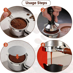 TXERFOLG brezdna ročka za Delonghi Dedica 51 mm