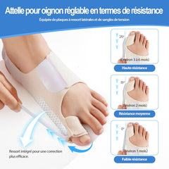 ORIGINTEK Hallux Valgus ortoza za palec z gel blazinico
