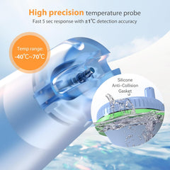 INKBIRD Bluetooth plavajoči digitalni termometer za bazen z aplikacijo