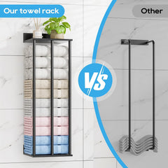 WEGXY stenski organizator za brisače - 30 x 22,5 x 87 cm