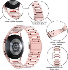 ISSINLKY Kovinski Pašček 20 mm iz Nerjavečega Jekla za Samsung Galaxy Watch