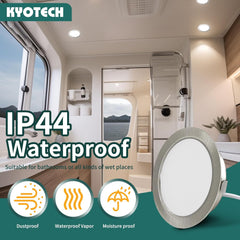 KYOTECH vgradna LED luč 230 V G4, 4 W, 4000 K nevtralna bela