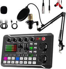 BEKASA podcast komplet z kondenzatorskim mikrofonom