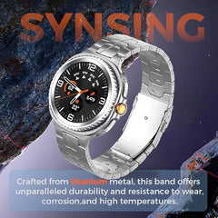 SYNSING Titanov pašček za Samsung Galaxy Watch 8