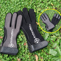 2x ARCHERYMAX M lokostrelska rokavica s 3 prsti
