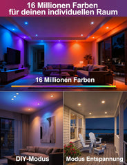 4x iLC 90 mm RGBW LED vgradni reflektor