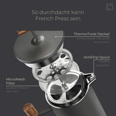 LAMBDA COFFEE 350 ml francoska preša za pripravo kave ali čaja
