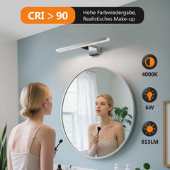HOMMIE 30 cm LED luč za ogledalo 6 W, 4000 K