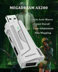 MEGADREAM AX200 adapter za tipkovnico in miško USB za PC in NS