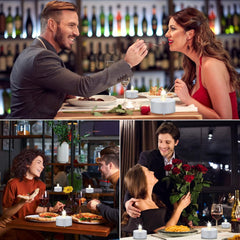 TAPPOVALY LED Čajne Svečke – Set 50 kosov