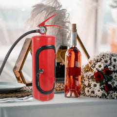 DECORNIJIA kovinska škatla za vino gasilni aparat