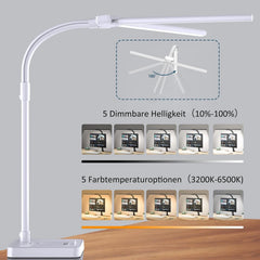 LOTTBUTY 80cm dvojna LED namizna svetilka - 24 W