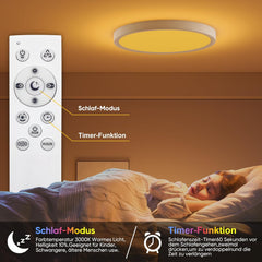 YILAIE 30 cm LED stropna svetilka z daljinskim upravljanjem