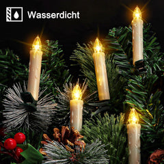 FREEPOWER Komplet 20 LED božičnih svečk z daljinskim upravljalnikom