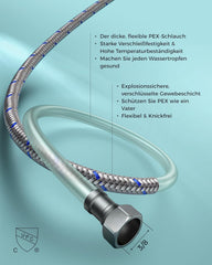 FORIOUS Kopalniška Armatura Z Vodopadnim Izlivom - 220 mm, mat črna