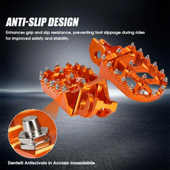 JFG RACING CNC stopalke za motor KTM SX/XC