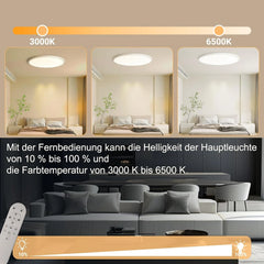 MOONYARD 40 cm LED stropna svetilka - 36 W