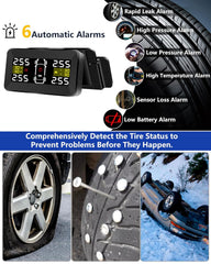 VTOPEK TPMS sistem za nadzor tlaka v pnevmatikah z 3,5" zaslonom