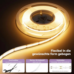 OULARA 2m USB RGB COB LED trak
