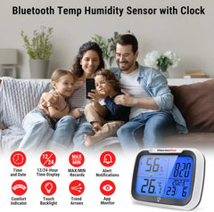 THERMOPRO Bluetooth digitalni termometer in higrometer z uro