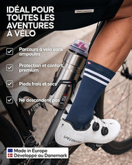 DANISH ENDURANCE premium kolesarske nogavice za kolesarjenje - 5 parov
