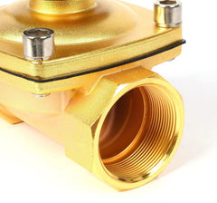 U.S. SOLID elektromagnetni vodni ventil 2'' 12 V DC cink