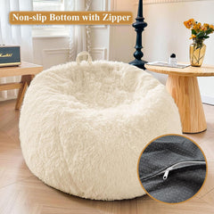 XEGE prevleka za bean bag iz pliša za shranjevanje plišastih igrač 300L