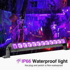 2× ONFORU 24 W LED UV reflektor s stikalom