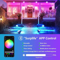 2xset 50W YOJZMA RGB LED Reflektorji