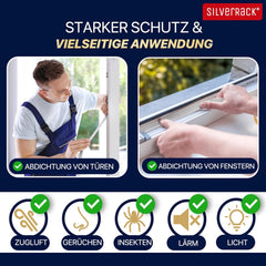 SILVERRACK 8m Samolepilni tesnilni trak 12mm