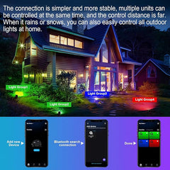 2xset 50W YOJZMA RGB LED Reflektorji