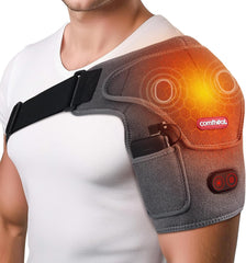 COMFHEAT Ogrevana Opora za Ramo z Vibracijsko Masažo