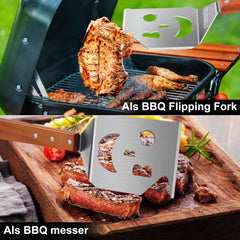 STEVEN-BULL S 7v1 večnamenska BBQ lopatica za žar