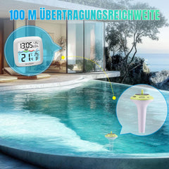 RADDY Digitalni plavajoči termometer za bazen