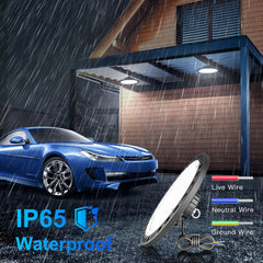 2x YIQIBRO LED UFO industrijska svetilka 100 W 10000 lm
