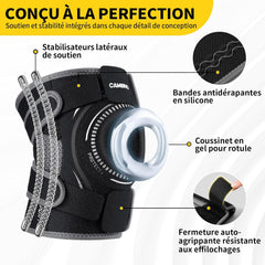 2x CAMBIVO XXL opornica za koleno s stabilizatorji